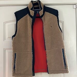 Tommy Hilfiger faux fur vest medium